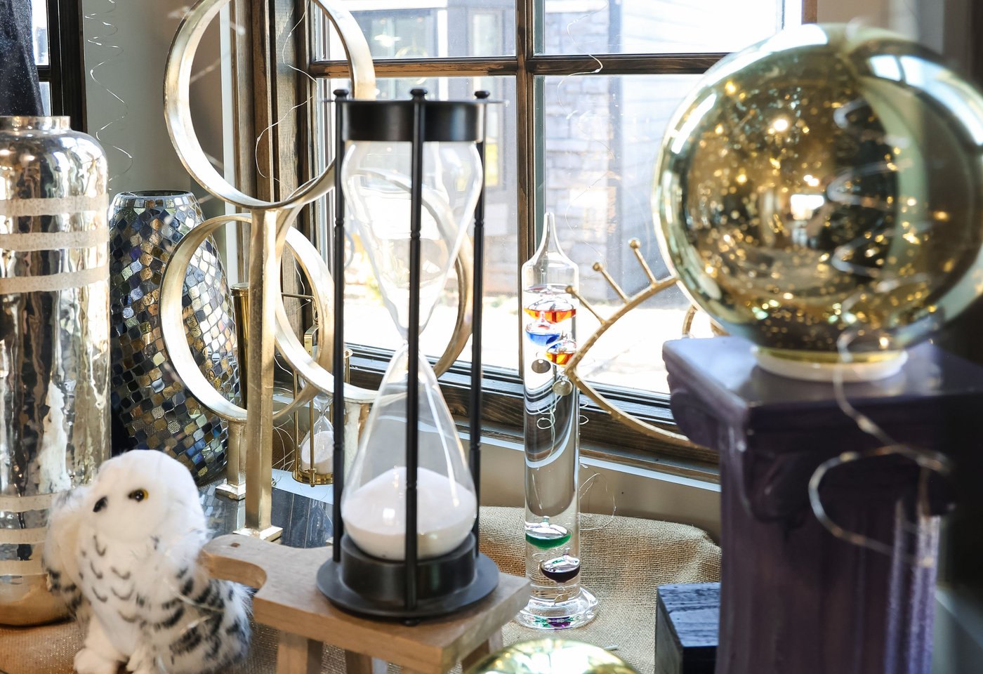 Hourglasses and magical curios at Pennywhistle’s