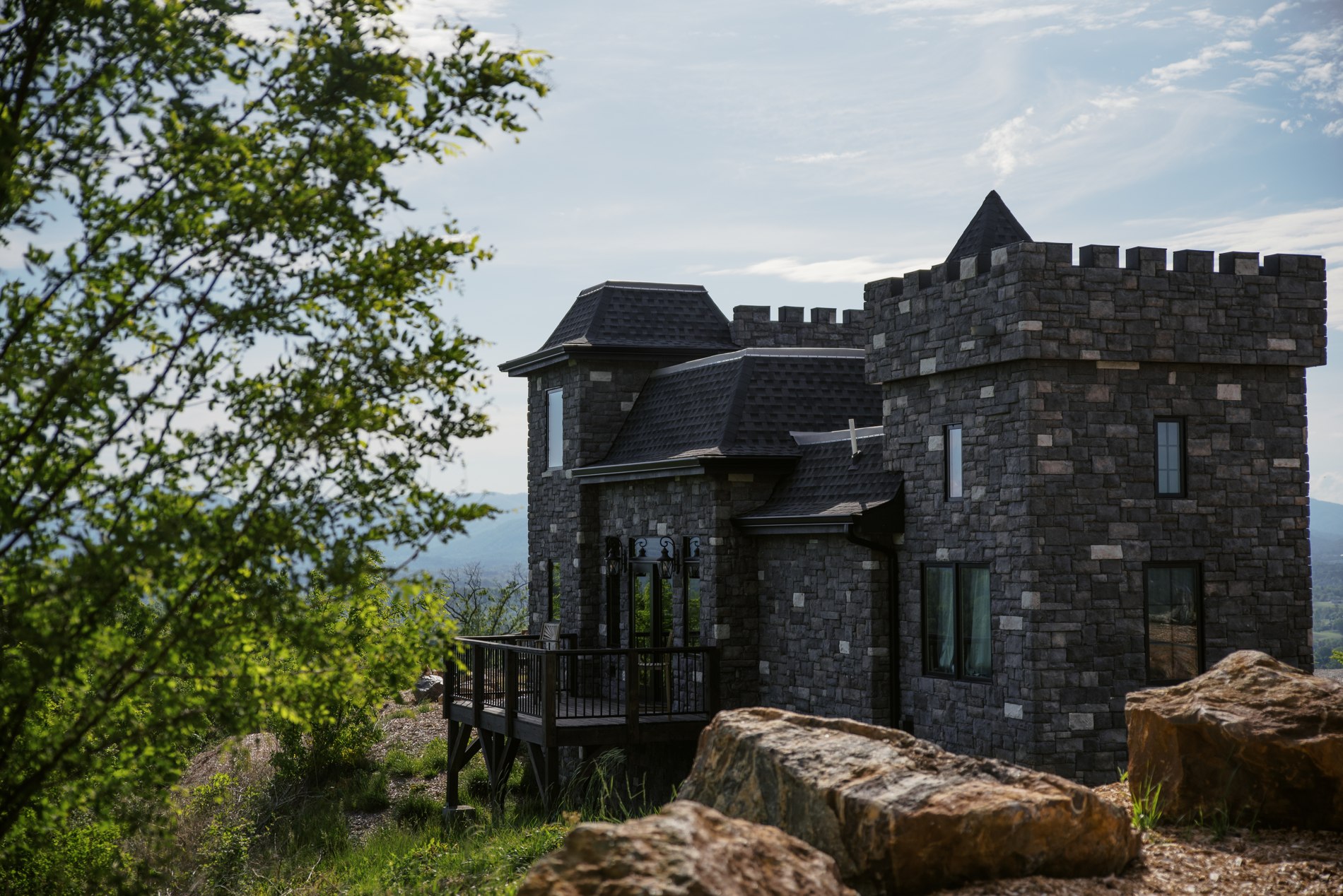 Earth and Sky mountain dwelling